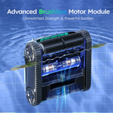 WYBOT S2 Solar Cordless Robotic Pool Cleaner with Solar-Powered Charging Dock