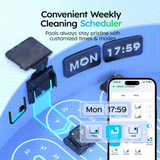 WYBOT S2 Solar Cordless Robotic Pool Cleaner with Solar-Powered Charging Dock