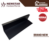 L Shaped Under Desk Cable Management Tray