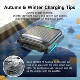 WYBOT F1 Pool Skimmer Solar Powered Robotic Cleaner