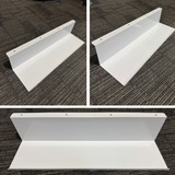 L Shaped Under Desk Cable Management Tray