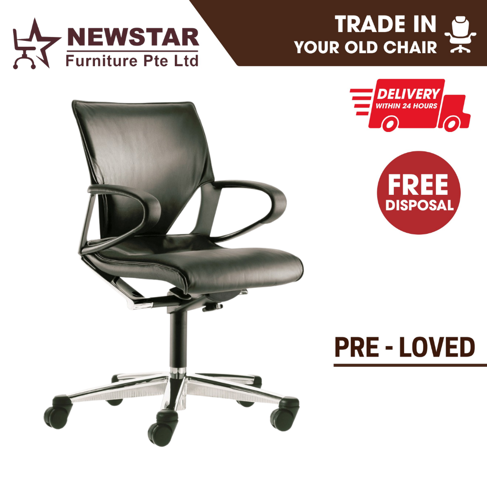 Wilkhahn Modus Executive Leather Chair Newstar Furniture Pte Ltd