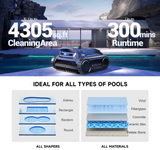 WYBOT M1 Rechargeable Cordless Robotic Pool Cleaner