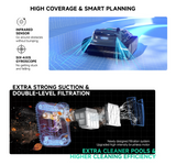 WYBOT M1 Rechargeable Cordless Robotic Pool Cleaner