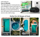 WYBOT C2 Vision Cordless Robotic Pool Cleaner