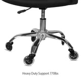 Heavy Duty Office Chair Caster Wheels, Set of 5, Incredibly Smooth & Quiet Casters