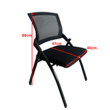 Newstar Foldable chair, Guest chair, With optional writing table