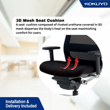 KOKUYO AIRFORT Air Lumbar Ergonomic Chair
