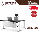 Carbon Steel Leg Executive Office Desk Base Executive Table Wholesale Modular Office Furniture BA-96 Series