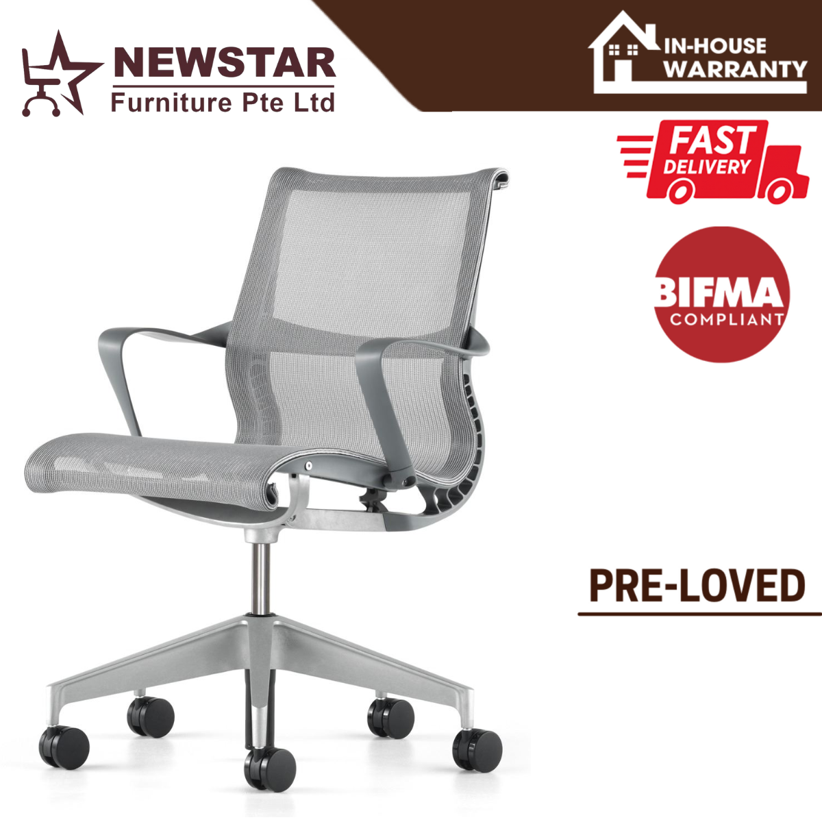 Herman Miller Setu Office Chair Newstar Furniture Pte Ltd