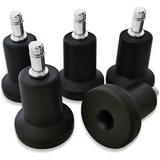 Office Chair Wheels Feet Locking, Fixed Casters Wheels