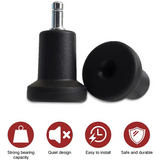Office Chair Wheels Feet Locking, Fixed Casters Wheels