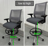 Steelcase Think Chair, High Stool chair Version 1