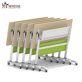 Modern Office Furniture Folding Desk Frame Wheel Training Table Legs FS Series