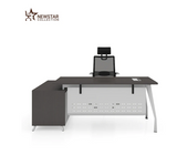 L-shape Modern Office Furniture Computer Executive Laminate Wooden Office Desk BA-98 Series