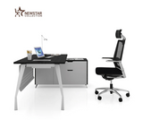 L-shape Modern Office Furniture Computer Executive Laminate Wooden Office Desk BA-98 Series