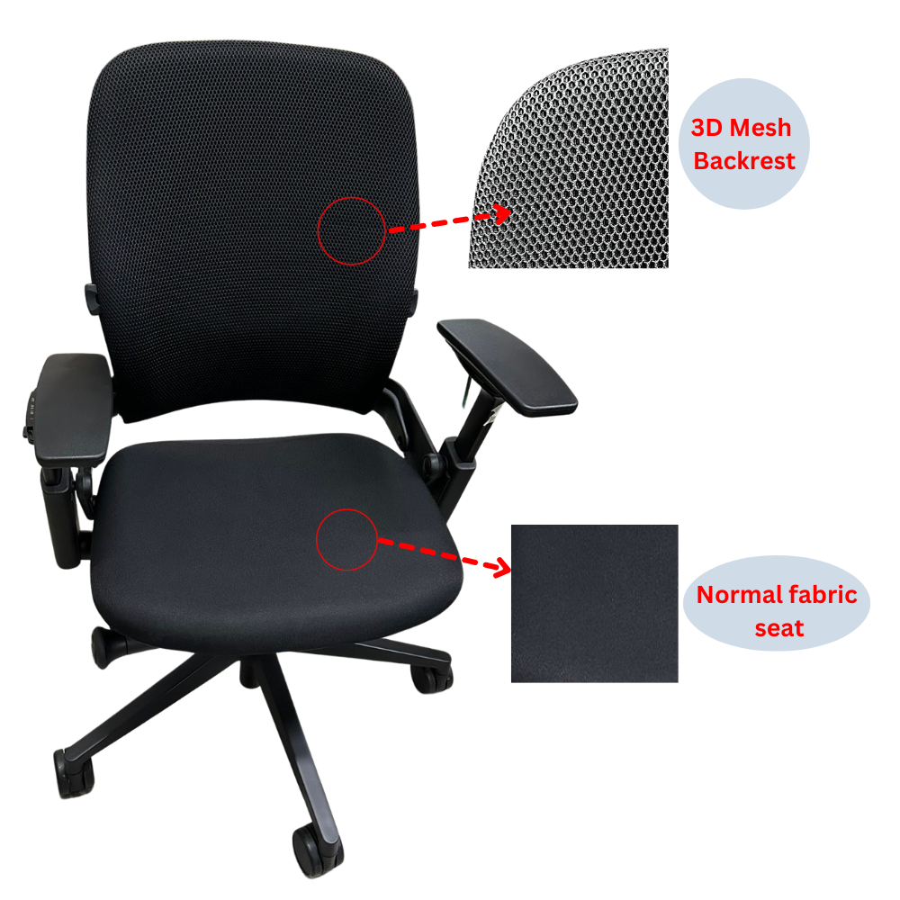 Steelcase leap 3d knit review deals