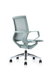 Wave Office Chair, Black and Grey Colour