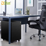 Newstar Mobile Lock Metal Pedestal 3 Drawer Steel