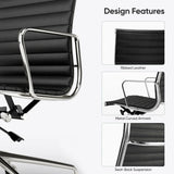 Herman Miller Eames Executive Leather Office Chair Tall Back | Singapore