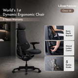 LiberNovo Omni SE Ergonomic Chair — Dynamic Spinal Support for Long-Hour Sitting | Singapore
