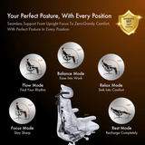 LiberNovo Omni Pro Dynamic Ergonomic Office Chair — Motorised Lumbar Support & Active Airflow | Singapore