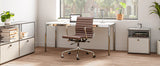Herman Miller Eames Executive Leather Chair Low Back — Premium Office Seating | Singapore