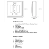 [PRE-ORDER] First Al Smart Sensor Dual-Frequency Window Cleaning Robot A1