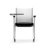 ErgoFlow Training & Conference Chair with Flip-Up Seat and Optional Writing Tablet | Singapore