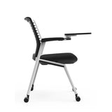 ErgoFlow Training & Conference Chair with Flip-Up Seat and Optional Writing Tablet | Singapore