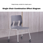 Ergonomic Visitor Plastic Office Chairs