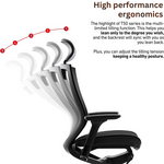 SIDIZ T50 Mesh Chair, Ergonomic Home Office Chair, Ergonomic Task Chair Without Headrest
