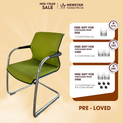 Vitra Unix Cantilever Stacking Office Chair