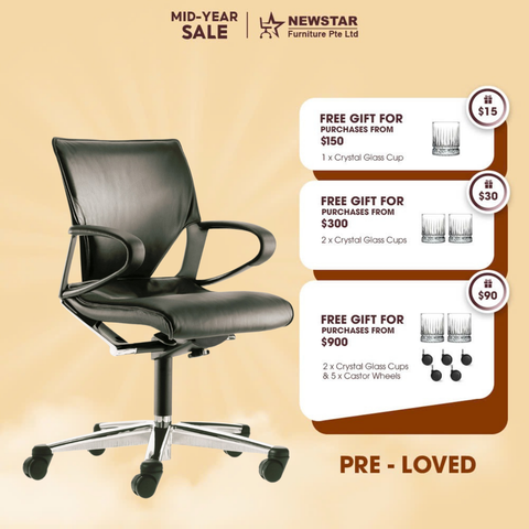 Wilkhahn Modus Executive Leather Chair