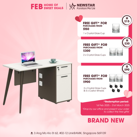 [Pre-Order] Modern Office Table Desk, Executive Manager Desk