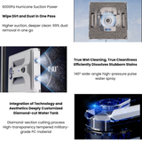 [PRE-ORDER] First Al Smart Sensor Dual-Frequency Window Cleaning Robot A1