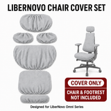 LiberNovo Chair Cover for Omni Ergonomic Chair — Stretchable Protective Cover Set