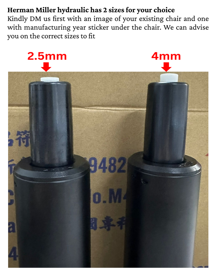 Aeron Chair Gas Cylinder Herman Miller Cylinder Aeron Chair Heavy