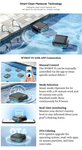 WYBOT F1 Pool Skimmer Solar Powered Robotic Cleaner