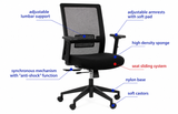 Cosy Staff Ergonomic Office Chair — Built for Teams, Priced for Scale | Singapore