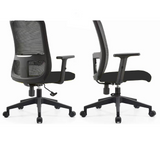 Newstar SMART Ergonomic office chairs, ergonomic chair, Without headrest, Black cushion seat - Newstar furniture