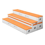 Nova Riser 1250 mm choral riser unit in orange