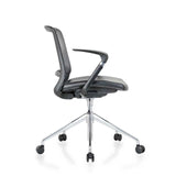 Newstar Nova conference chair rear view showing mesh back frame