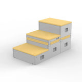 Nova Riser choral riser unit in yellow