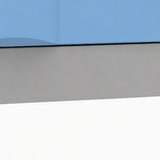Base plinth detail of the G286 ABS student locker
