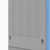 ABS locker body panel and door joint detail - G286