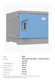 G286 ABS student backpack locker specifications and dimensions - Newstar Singapore