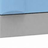 Base plinth detail of the G456 ABS student locker
