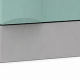 Base plinth detail of the G456 ABS student locker