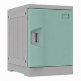 ABS student backpack locker 554mm junior height in green - Newstar Singapore